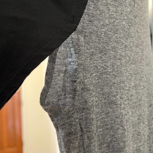 MM6 Maison Margiela Womens Gray Black Short Sleeve Top Size M - Picture 7 of 9